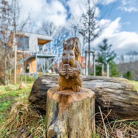 Baumwipfel-Resort "Lug Ins Land" Ilsenburg Exterior foto